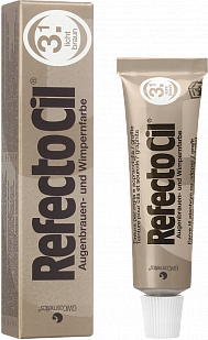 Refectocil Henna №3.1 Light Brown Краска для бровей и ресниц (светло-коричневая)