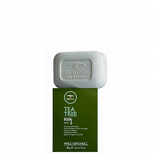 Paul Mitchell Tea Tree Body Bar Мыло на основе масла чайного дерева (для лица и тела) Paul Mitchell Tea Tree Body Bar Мыло на основе масла чайного дерева (для лица и тела)